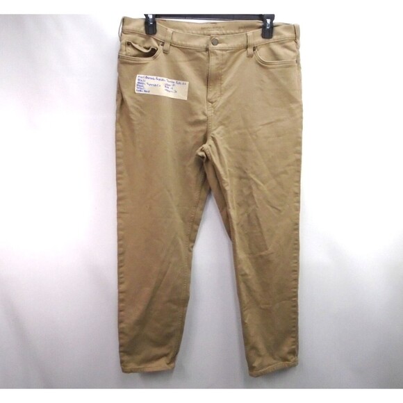 Banana Republic Men’s The Traveler 2.0 Pants Light Khaki 38x32 (37x30) 754657 - Picture 1 of 10